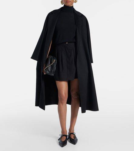 Minigonna in twill di cotone con pince - Max Mara - Modalova
