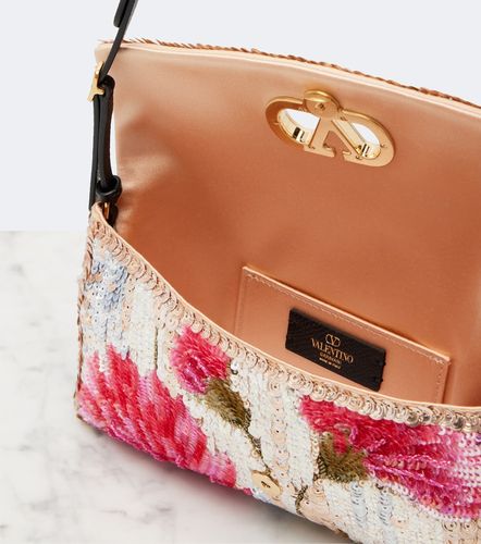 DeVain Small floral sequined shoulder bag - Valentino Garavani - Modalova