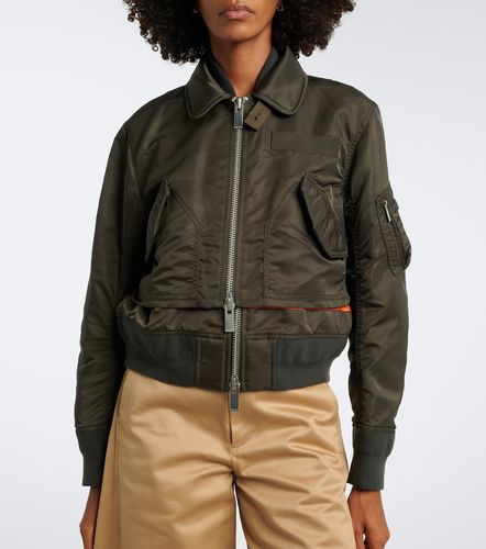 Layered technical bomber jacket - Sacai - Modalova
