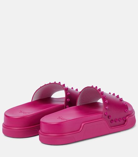 Pool Stud embellished slides - Christian Louboutin - Modalova