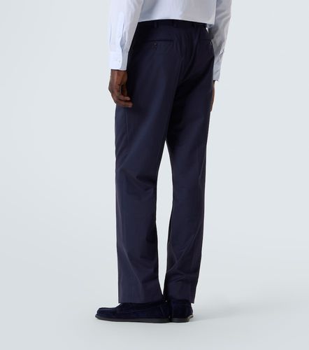 Pantaloni regular Amo in cotone e cashmere - Saman Amel - Modalova