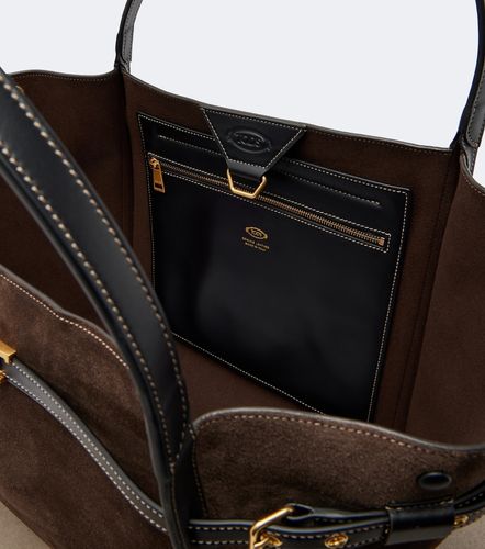 Shopper T Timeless Medium in suede - Tod's - Modalova