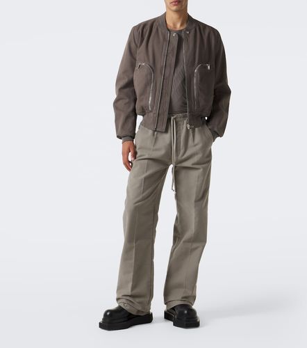 Pantalones rectos Dietrich de algodón - Rick Owens - Modalova