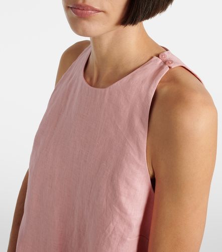 Staud Vestido corto Mika de lino - Staud - Modalova