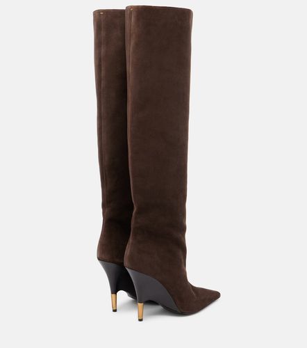 Botas altas Bella 100 de ante - Khaite - Modalova