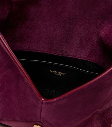 Cassandre Small suede crossbody bag - Saint Laurent - Modalova