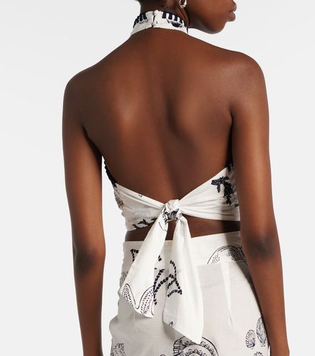 Top cropped Suma in cotone - Poupette St Barth - Modalova