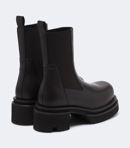 Beatle leather platform Chelsea boots - Rick Owens - Modalova