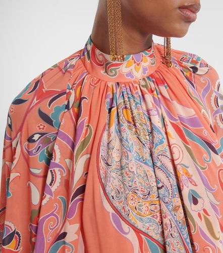 Etro Paisley caped gown - Etro - Modalova