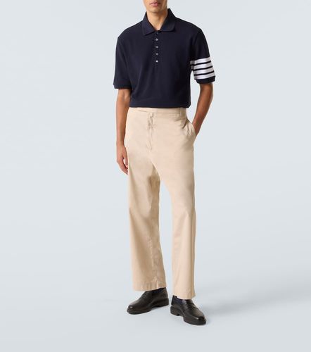 Thom Browne Polo 4-Bar de algodón - Thom Browne - Modalova