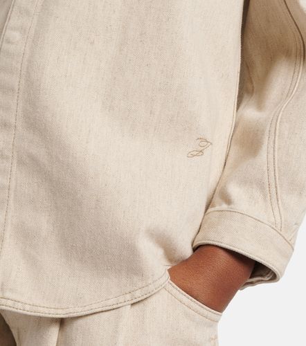 Camicia Amelo de-Nîmes in denim - Jacquemus - Modalova