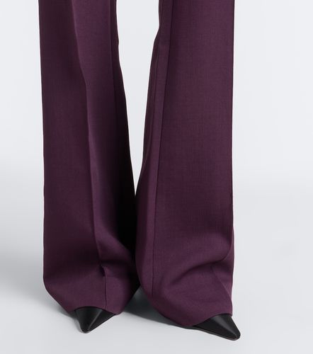 Pantalones flared de lana virgen - Alex Perry - Modalova