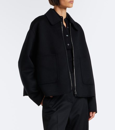 Fendi Giacca blouson in lana e seta - Fendi - Modalova