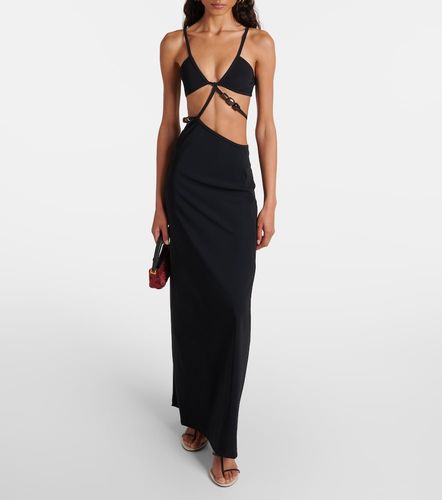 Beaded cutout jersey maxi dress - Christopher Esber - Modalova