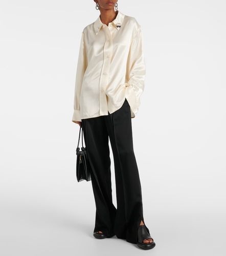 Pantalones anchos de satén - Jil Sander - Modalova