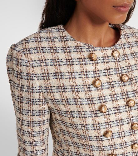 Bentley checked tweed jacket - Veronica Beard - Modalova