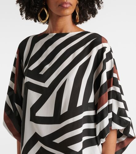 Max Mara Camino striped silk top - Max Mara - Modalova
