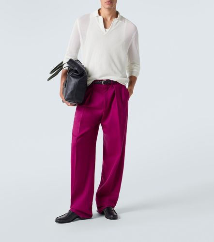 Polo de algodón semitransparente - Tom Ford - Modalova