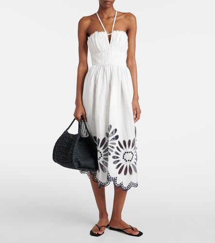 Abito midi Beatrice in lino e cotone - Ulla Johnson - Modalova