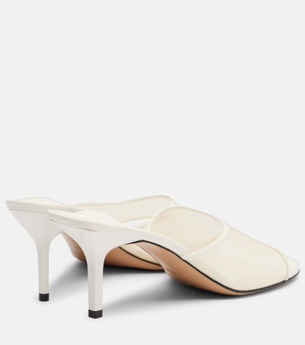 Leather-trimmed canvas sandals - Jacquemus - Modalova