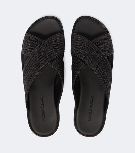 Manolo Blahnik Otawi raffia slides - Manolo Blahnik - Modalova