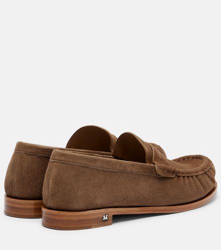 Max Mara Suede penny lofaers - Max Mara - Modalova