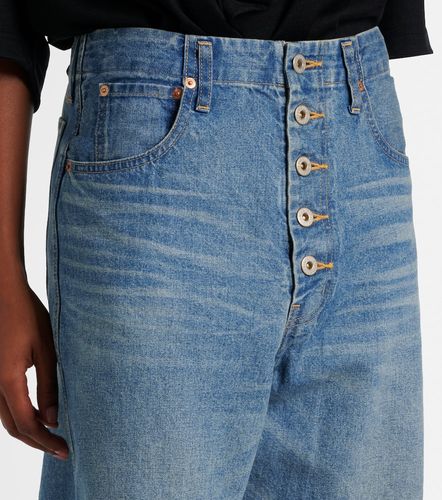 Jeans anchos con aberturas - Junya Watanabe - Modalova