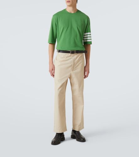 Camiseta de jersey de algodón con 4-Bar - Thom Browne - Modalova