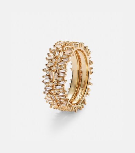 Icon Midi 18kt tech ring jackets with diamonds - Suzanne Kalan - Modalova