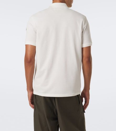 Moncler Polo de piqué de algodón - Moncler - Modalova