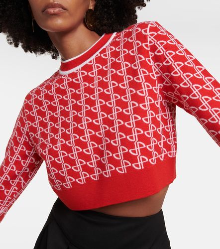 Patou Logo jacquard wool sweater - Patou - Modalova