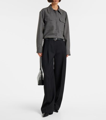 Jil Sander Beaded wool canvas shirt - Jil Sander - Modalova