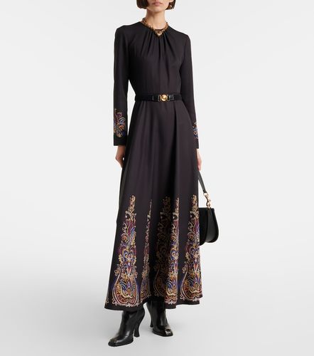 Etro Abito lungo con stampa paisley - Etro - Modalova