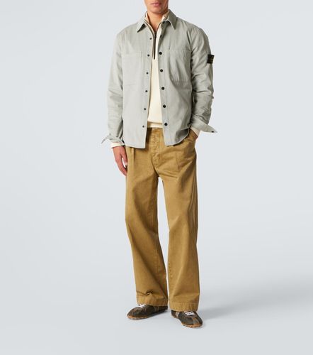 Giacca camicia Compass in velluto a coste - Stone Island - Modalova