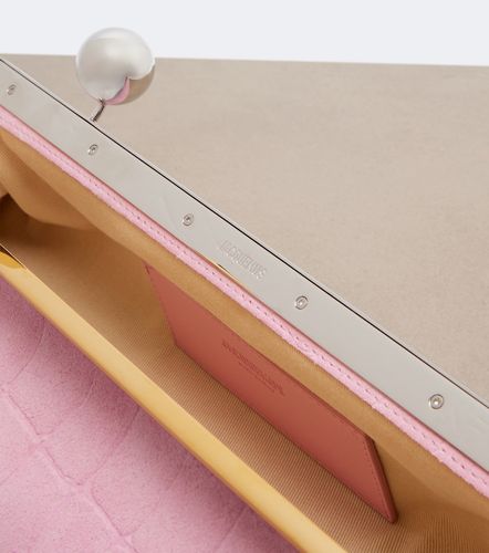 Salon croc-effect suede clutch - Jacquemus - Modalova