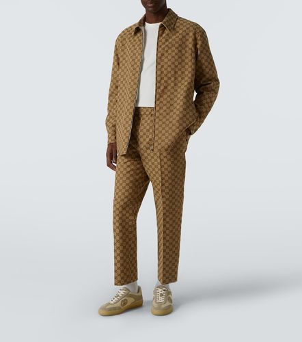 Gucci GG Supreme cotton-blend pants - Gucci - Modalova