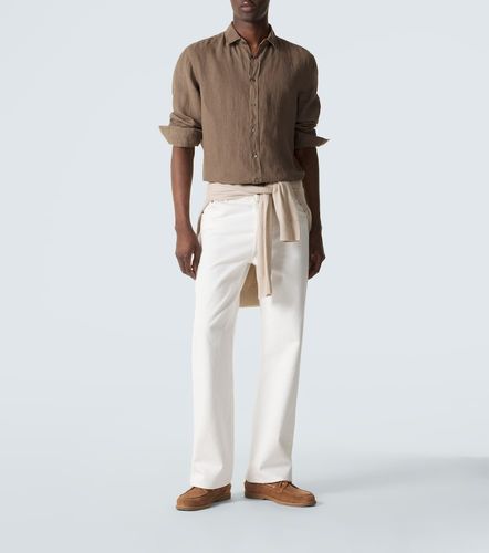Canali Camicia in lino - Canali - Modalova