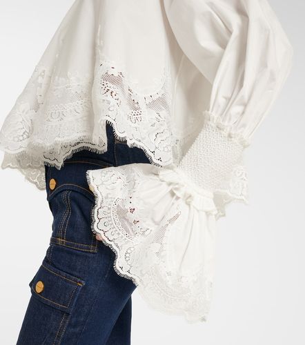 Blusa Alchemy de algodón con encaje - Zimmermann - Modalova