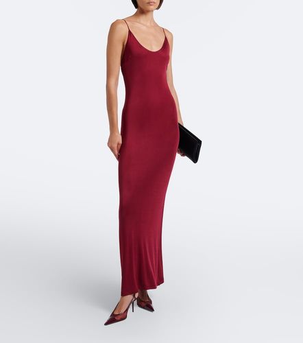 Saint Laurent Abito lungo in jersey - Saint Laurent - Modalova