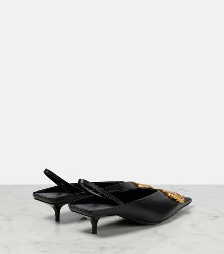 Square Knife BB slingback mules - Balenciaga - Modalova