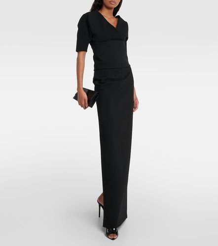 Ferragamo Wool-blend gabardine top - Ferragamo - Modalova