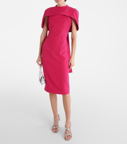 Safiyaa Vestido midi con capa - Safiyaa - Modalova