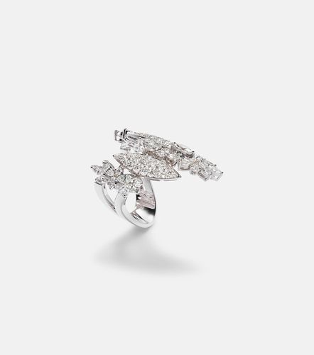 Y-Not 18kt white gold ring with diamonds - Yeprem - Modalova