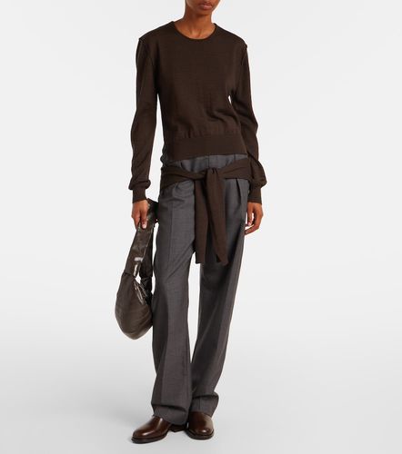 Pullover trompe l'oeil in misto lana - Lemaire - Modalova