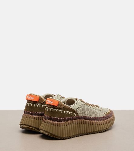 Chloé Sneakers Nama platform con pelle - Chloe - Modalova