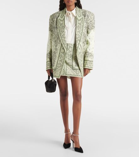 Blazer Matchmaker de lino estampado - Zimmermann - Modalova