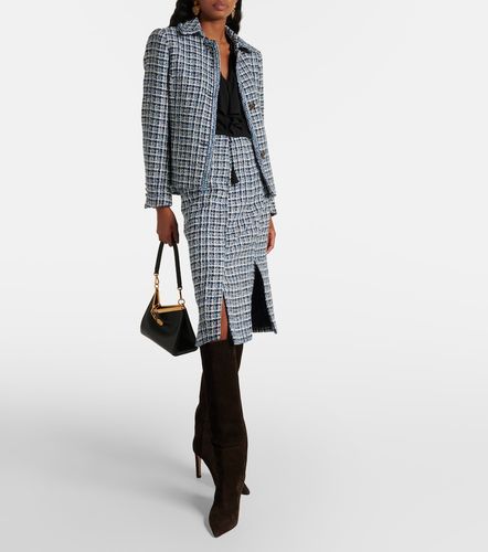 Etro Cotton-blend tweed jacket - Etro - Modalova