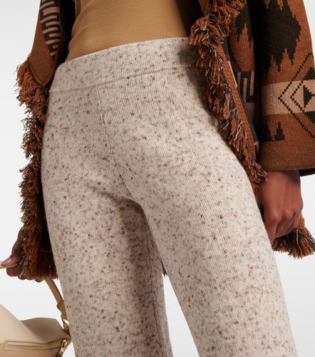 Dreamscape fringed wool-blend pants - Alanui - Modalova