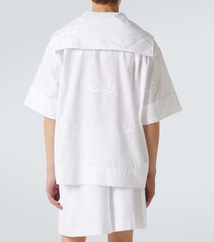 Camicia in cotone con ricamo - Simone Rocha - Modalova