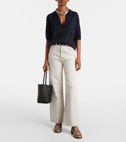 Jeans Ren a gamba larga e vita alta - Agolde - Modalova